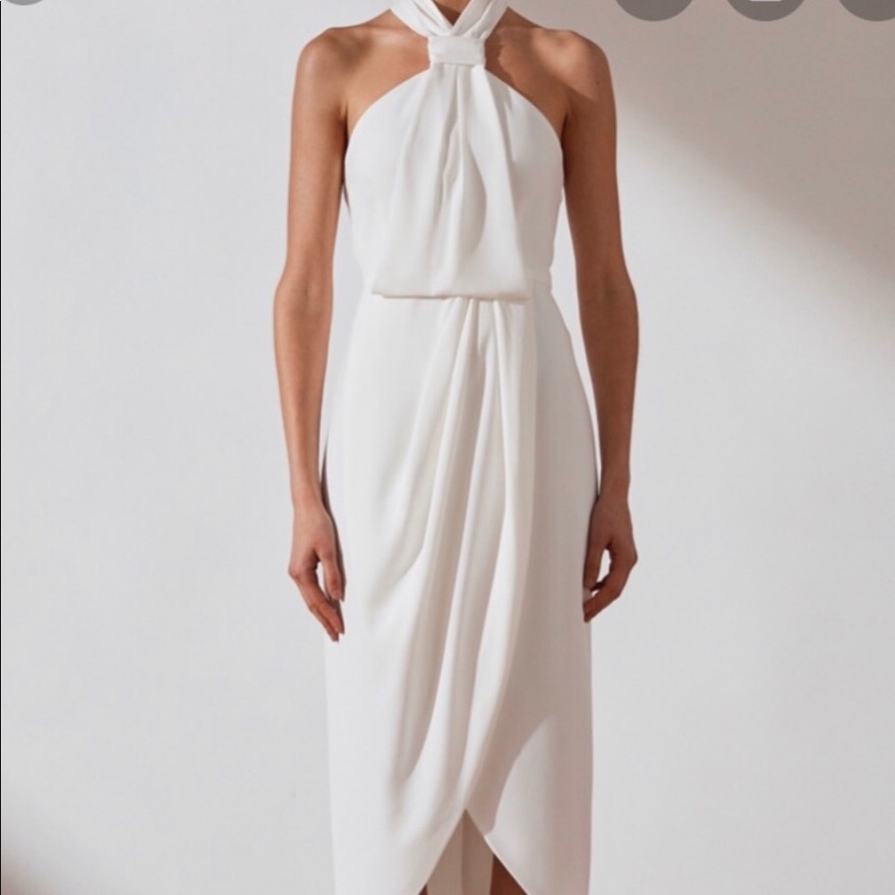 Shona Joy Knot Draped Dress